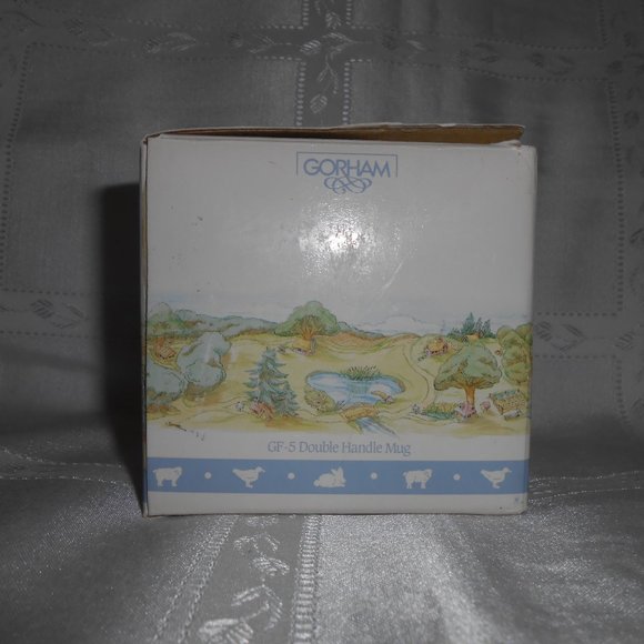Vintage Gorham Gordon Fraser Baby Gifts Collection Double Handle Mug - Picture 10 of 11
